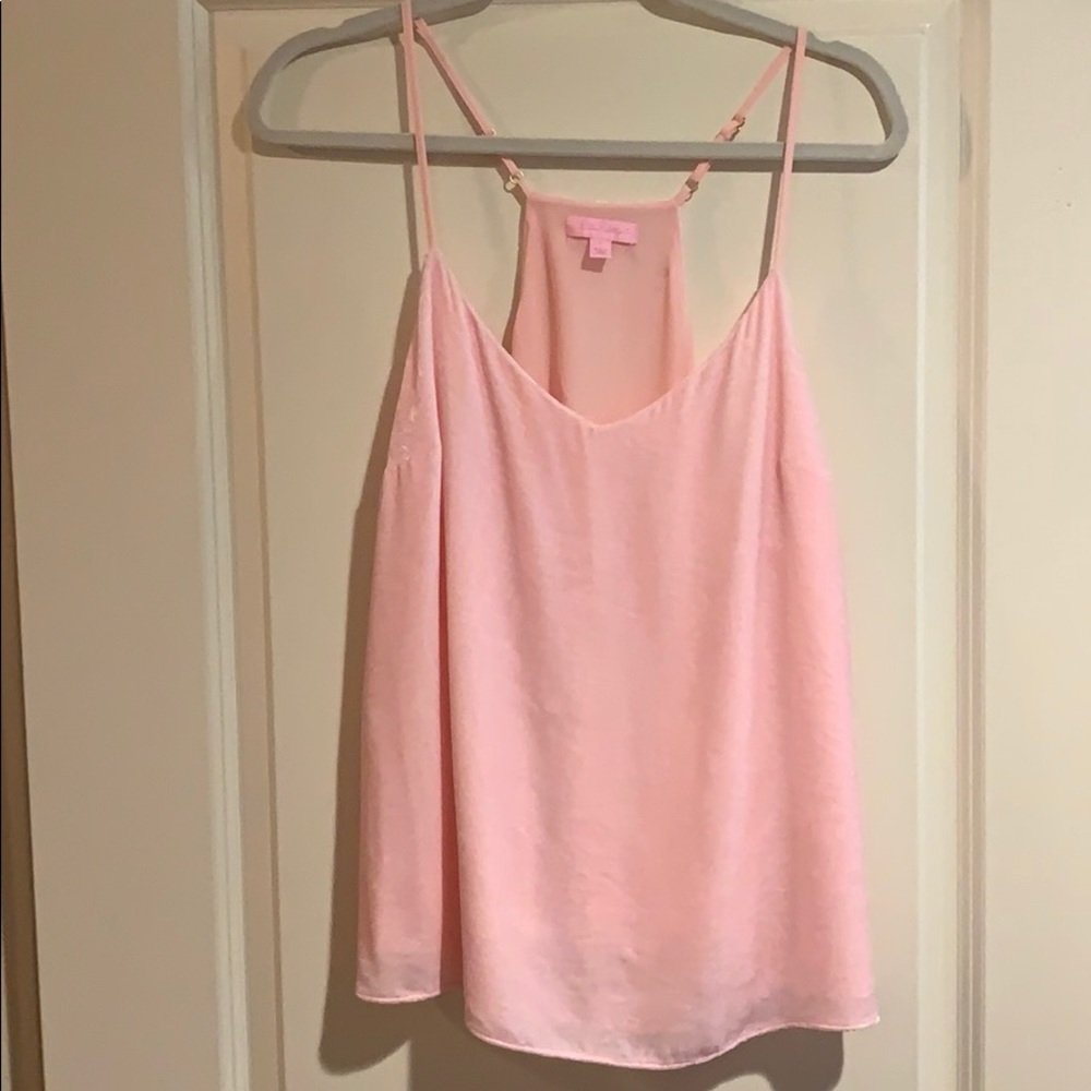Lilly Pulitzer Pink Velvet Dusk Top